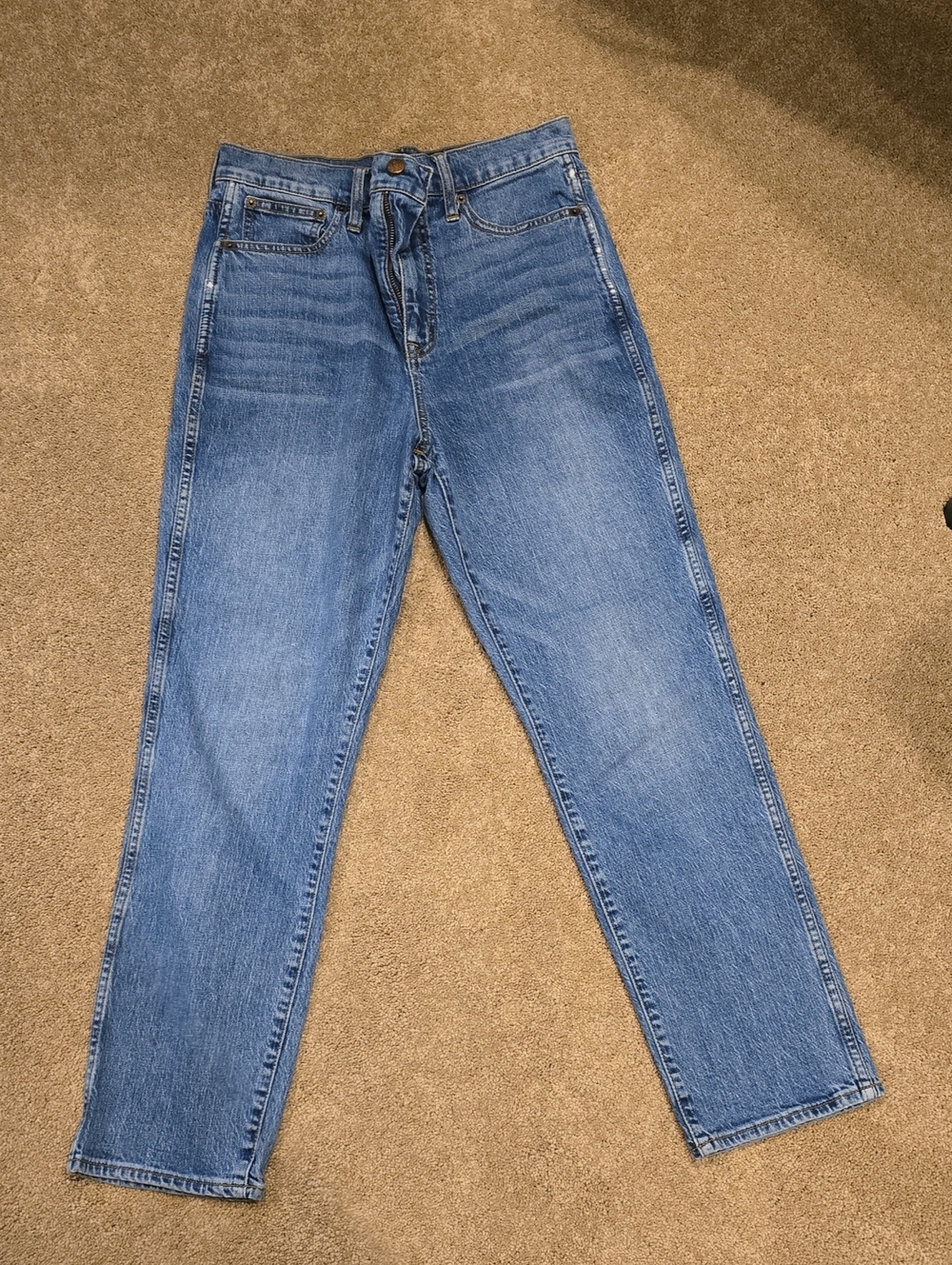 J. Crew Light Blue High-Rise Vintage Jeans